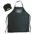 Pro Specialties Group Pro Specialties Group PSG-Z180063-IFS New York Jets NFL Barbeque Apron & Chefs Hat PSG-Z180063-IFS